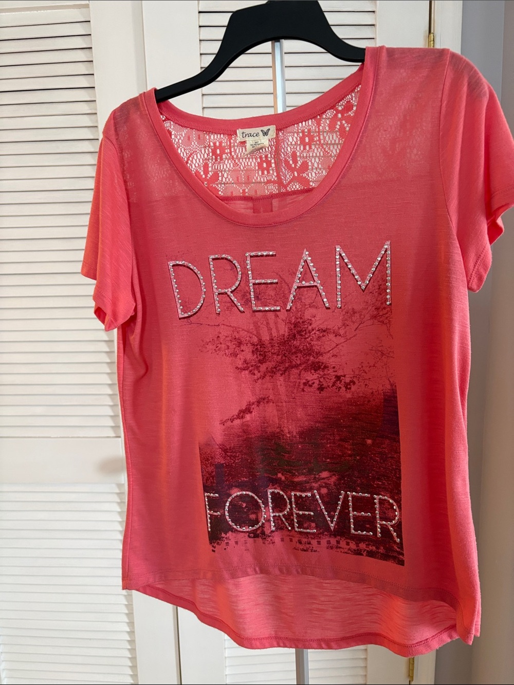 Coral 'Dream Forever' Short-Sleeve Tee